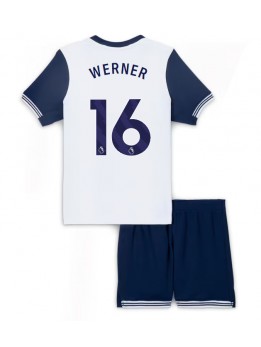 Tottenham Hotspur Timo Werner #16 Replika Hemmakläder Barn 2024-25 Kortärmad (+ byxor)